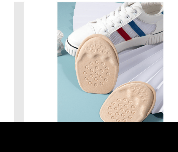 Stødabsorberende Pelotte-sål til Forfoden - Komfortindlæg til Sko Beige Beige 12 cm