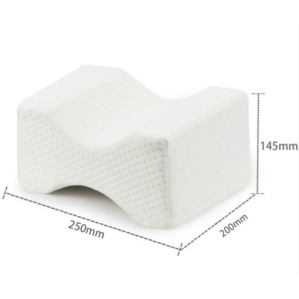 Knäkudde - Minneskum - 25x20x14 cm - Ischias smärtlindring