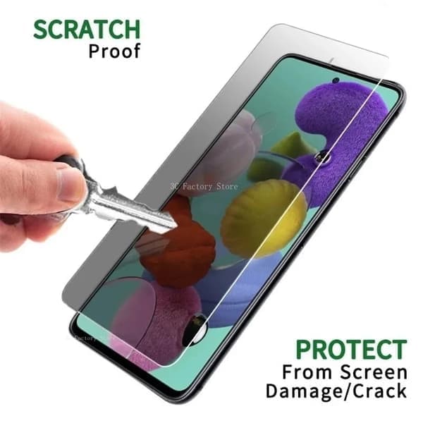 Insynsskydd för Xiaomi Redmi Note 9 Anti-spion härdat glas