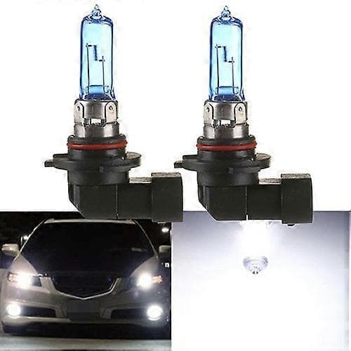 stk 100W 12V 9005/HB3 6000K Xenon Gass Halogen Hovedlys Hvit Lyspære