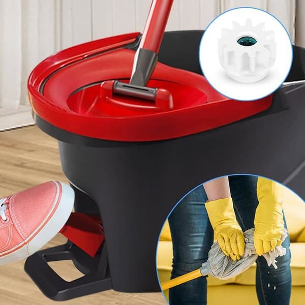 4-delt erstatningssett for spinmopphode