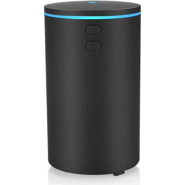 60 ml USB eterisk oljediffuser - Ultralyd luftfukter med justerbar tåkemodus og 7 LED-farger
