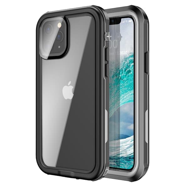 Vanntett deksel til iPhone 12 mini/13 mini 5,4 tommer IP68, støtsikkert beskyttende telefondeksel