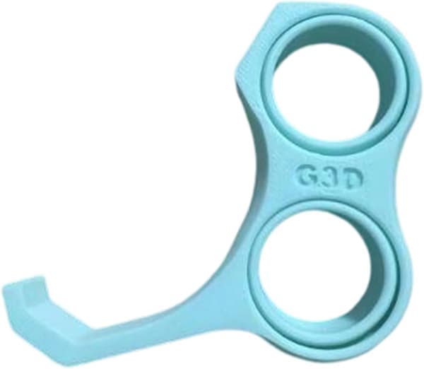 Ergonomisk fingergreb – Telefonholder til lillefinger/ringfinger, stresslindrende multifunktionelt design