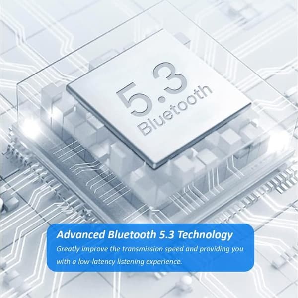 Trådløse øretelefoner - Chronus - Bluetooth 5.3 - HiFi - Touch Control - Sort