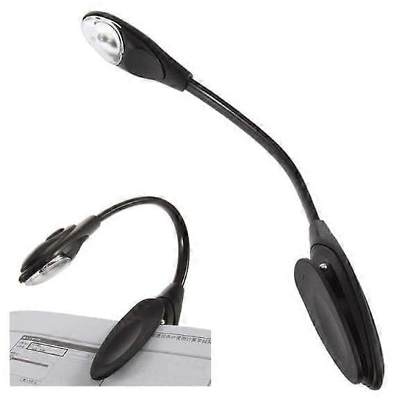 Les enkelt med vår boklampe - Leselampe med LED og klemme