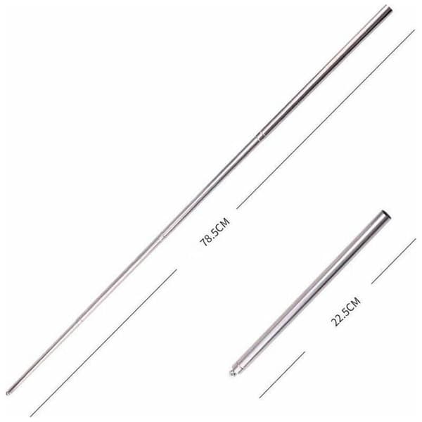 Hundeport 180 × 72 cm – Rivebestandig nylon – Stolper i rustfritt stål med selvklebende kroker