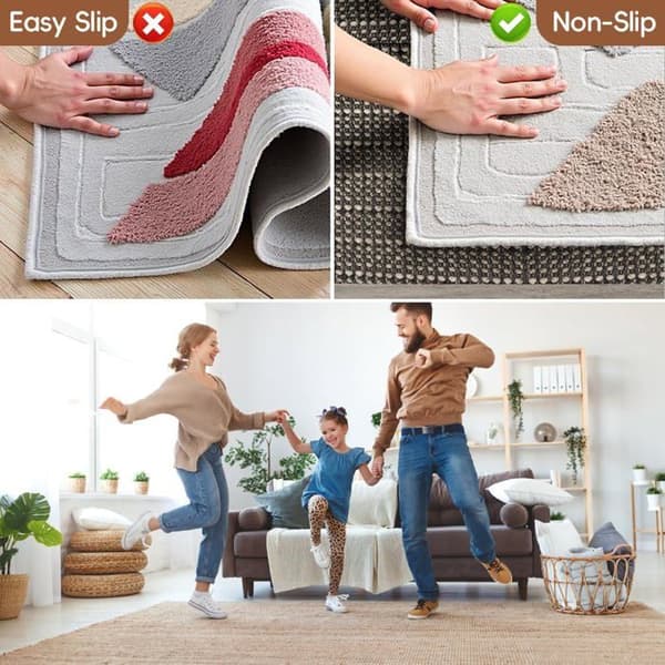 Skridsikker måtte - 1 stk. - Sort PVC - Kan klippes til - Til tæpper, skuffer, hylder - 150 x 30 cm