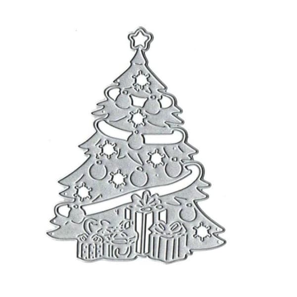 Skärform - Ej specificerad - Julgran - Kolstål - 11x8,2cm - 2 stycken SKÄRMALL