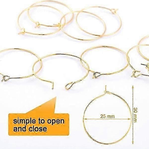 40 stk vinglass sjarmetiketter vinglassmarkører vinglass