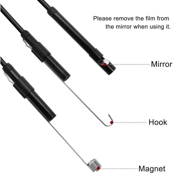 7 mm USB-endoskop til Android Type-C HD 2-i-1 vandtæt endoskop til smartphones (5m)