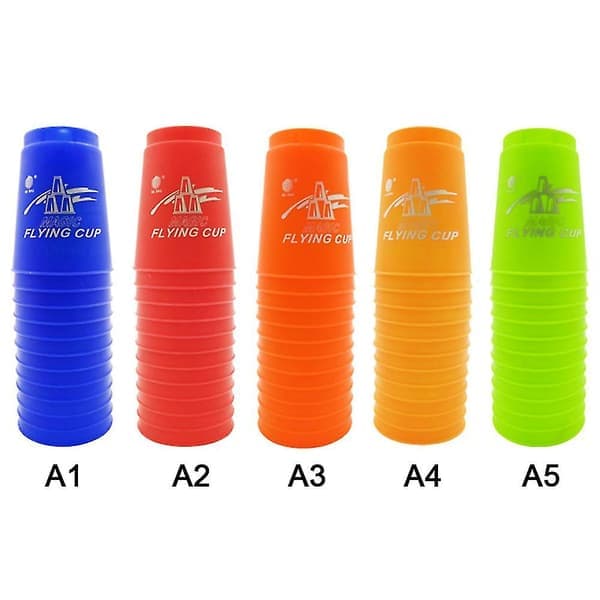 Speed Stacks | Officiellt Sport Stacking Set - 12 Koppar För Snabbhetsträning Rese Spel Röd Red