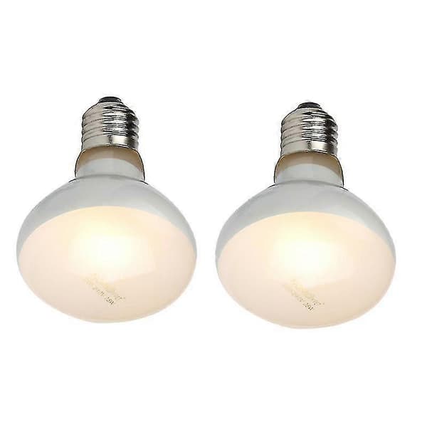 2-pak krybdyr UVB UVA varmelampepære til krybdyr, ægte sollignende stærk varme til krybdyr, padder
