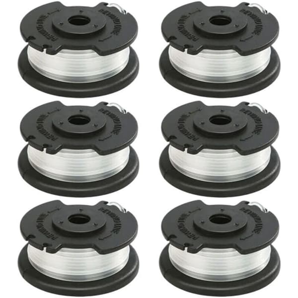 6 kompatible spoler og kuttelinjer for Hyper Tough trimmer modeller HT19-401-003-06 HT19-401-003-07.