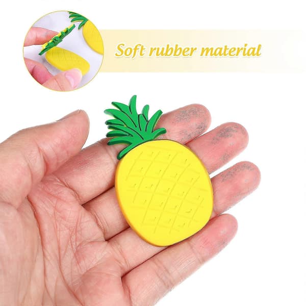 10 st Ananas Kylskåpsmagneter Frukt Kylskåpsmagneter Whiteboard Kylskåpsdekorationer