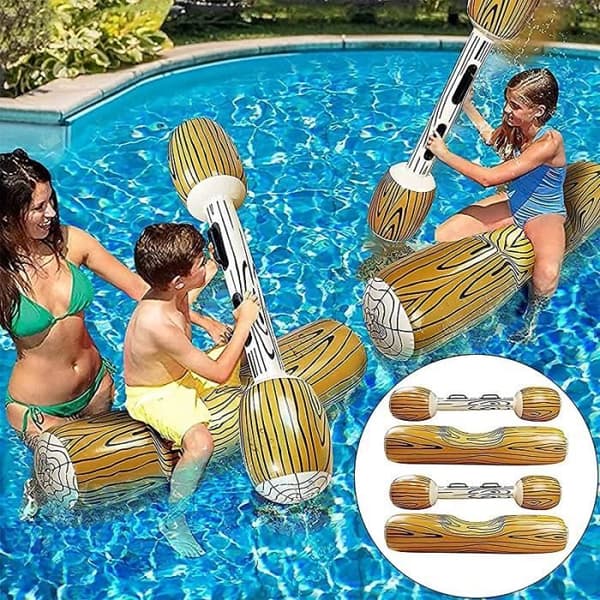 Pool Float Game, Barn Vuxna Pool Party Vattensportspel Anslut Flottar till Flytleksaker