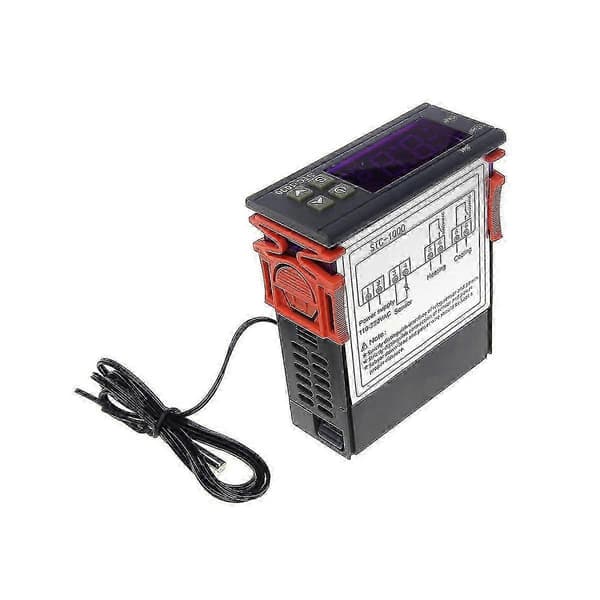 LED Digital Temperaturregulator STC-1000 AC 110-220V 10A Relæ Termoregulator Termostat til He, Ping