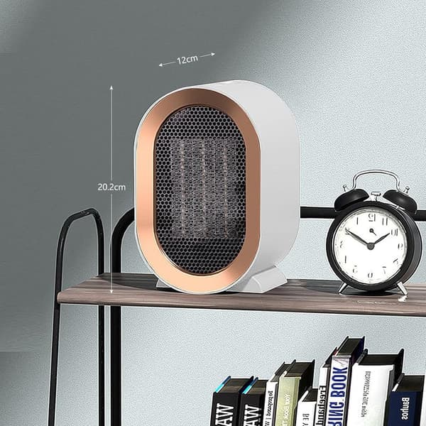 Mini energisparende vifteovn, elektrisk vifteovn 220V 1200W 2 moduser