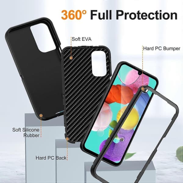 Livstids vattentätt hållbart telefonfodral, perfekt för Samsung Galaxy A15 5G