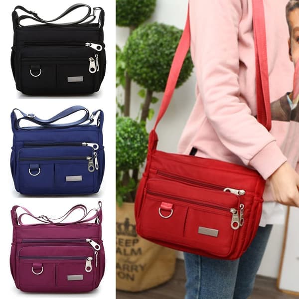 Axelväska Messenger Väskor Cross Body BLÅ blå blue