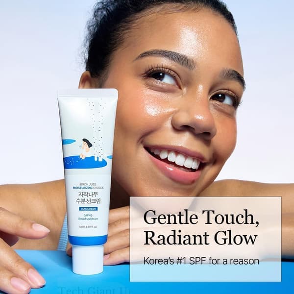 ROUND LAB Birch Juice Moisturizing Sunscreen SPF50 PA++++ (50 ml)