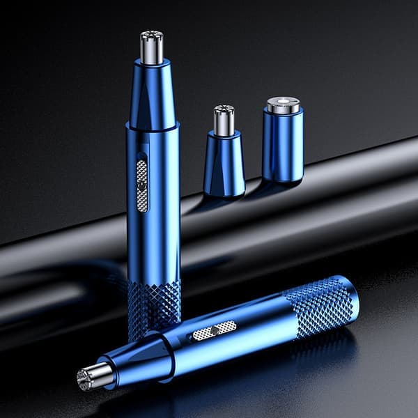 USB oppladbar nesetrimmer for menn og kvinner blå blue