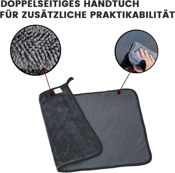 Mikrofiber Bilhåndkle – Superabsorberende hurtigtørkende for profesjonell detailing