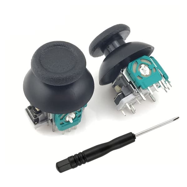 2 STK. ANALOG STYREPIND REPARATIONSDELERSTATNING TIL PS4