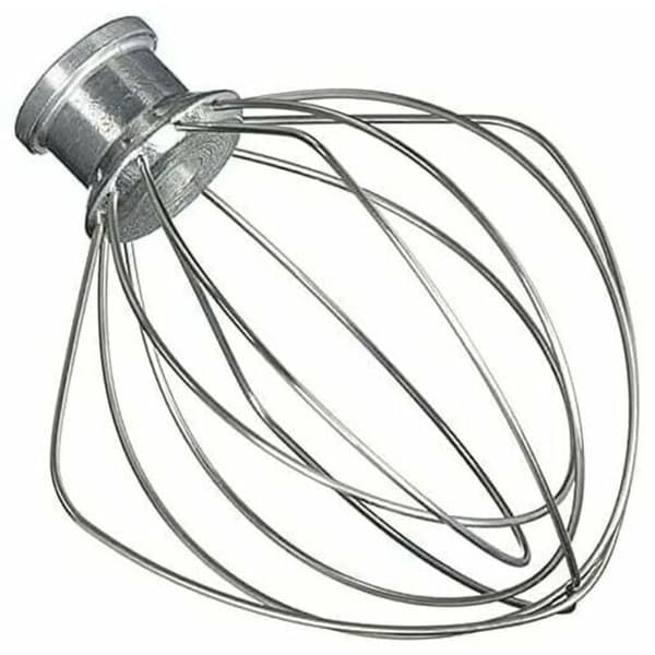 Piskeris i rustfrit stål kompatibelt med KitchenAid K45WW WP9704329 KSM150 KSM160 K45 KSM90 Foodprocessor tilbehør