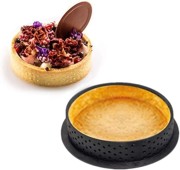 Mousse Ring DIY Bageværktøj Kageform - Rund 8 Dele