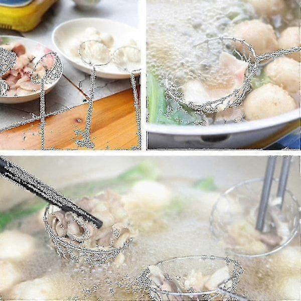 6-delt Hot Pot Si Sæt Rustfrit Stål Si