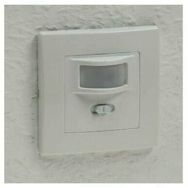 160° innfelt bevegelsessensor veggbryter for LED- og halogenpærer