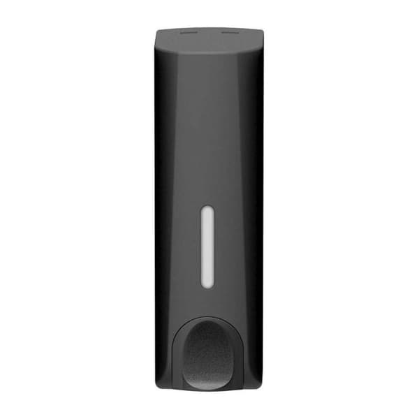 Tvåldispenser - 350 ml - Väggmonterad - Matt svart - Slitstark ABS