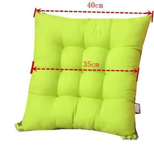 stk Myke Stolputer, Stolputer med Bånd, Stolputer Spisestue for Hage Terrasse Kjøkken Spisestue (40x40cm)