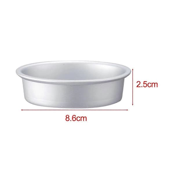 16 stk. ostforme i aluminiumslegering, non-stick bageforme, oval brødform, gør-det-selv chokoladekageform