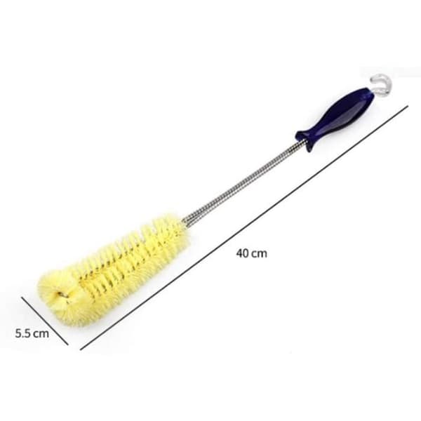 Flaskborste - Ej specificerad - 40 cm - Mjukt ullhuvud - Giftfria material - Ergonomisk