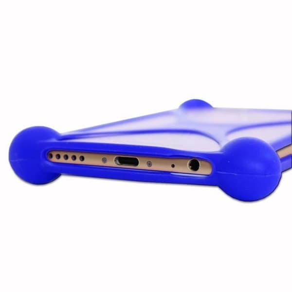 Bumper - Nokia C02 - Stødsikker - Ultra-holdbar - Blød - Blå Blå