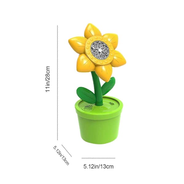Barnas Blomsterboblemaskin med Lys og Musikk