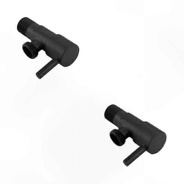 Håndholdt bidet-sprøjte i rustfrit stål til badeværelse og toilet vinkelventil 2 stk vinkelventil 2 STK angle valve 2PCS