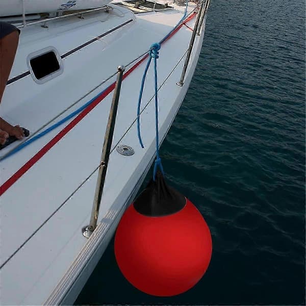 PVC Bådfendere Kugle Rund Anker Bøje Dock Kofanger Kugle Gul