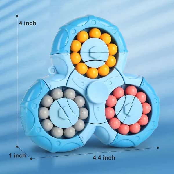 Fidget Legetøj Blåt Sanselegetøj Til Børn Med Autisme