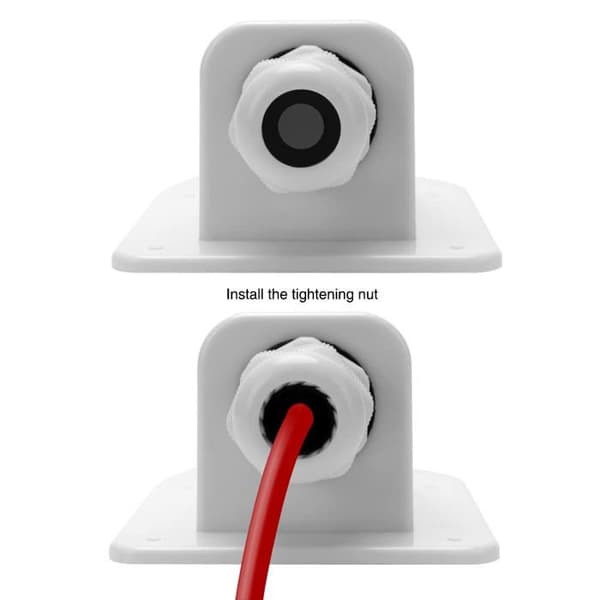 IP68 Solarkabelgenomföring, 2-pack - För 6-12 mm kabel - Vattentät ingång för husbilspanel