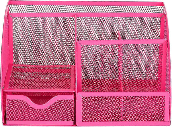 Skrivebordsorganisering/Netting skrivebordsrydder/Pennholder/Multifunksjonell organisering