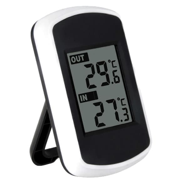 Digital väderstation inomhus utomhus termometer trådlös med utomhussensor DE Yo