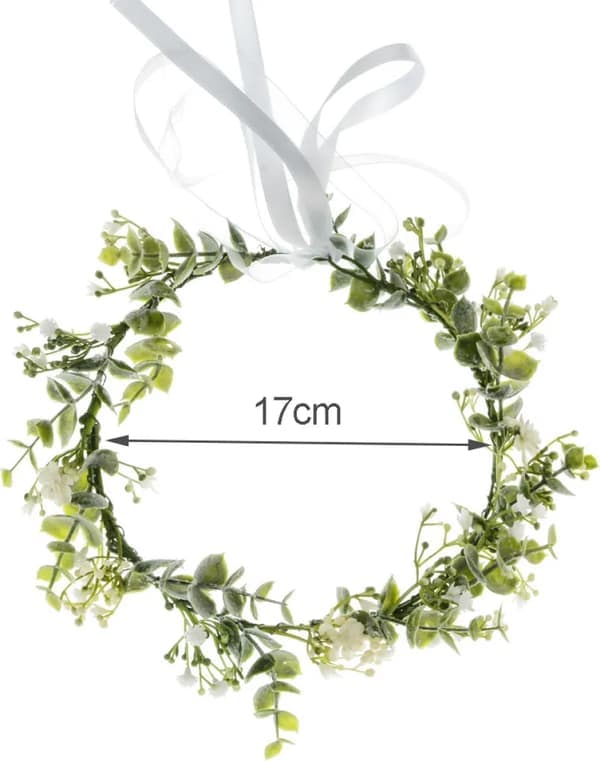 Blomsterkrans hår håraccessoarer blommor