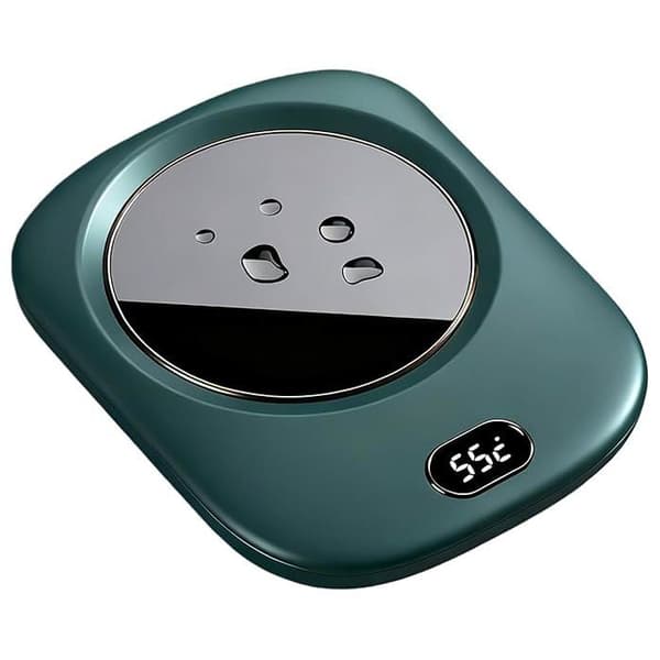 Genopladelig USB Kopvarmer, Bærbar Elektrisk Opvarmet Coaster til Kaffe, Te, Mælk, Kontor