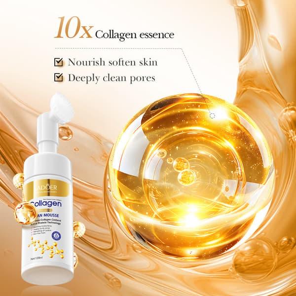 SADOER Collagen Moisturizing Cleansing Mousse 120ml Cleansing Mousse