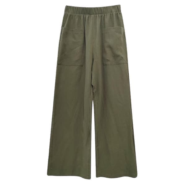 Dammode Casual Scoop Vida Ben Byxor Grön Grön L Green L