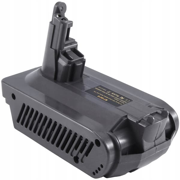 Adapter Bosch 18V til Dyson V10 – Solid ABS | Min 4.0Ah | Kompatibel med Dyson V10 Absolute, Animal, Motorhead