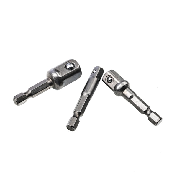 Rosfix Adapter Sæt til Toppe 50 Mm – 3 Dele | 1/2 3/8 1/4 | Rustfrit Stål